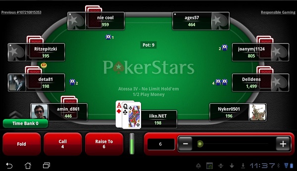 subito la pokerstars mobile poker app